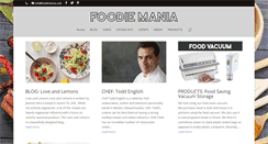 Desktop Screenshot of foodiemania.com
